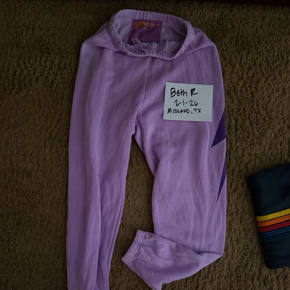 Aviator Nation sweatpants size S. Like NEW!!